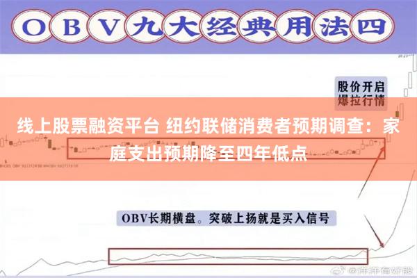 线上股票融资平台 纽约联储消费者预期调查：家庭支出预期降至四年低点